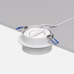 DK2100-WH Встраиваемый светильник NIKO, IP 20, до 15 Вт, GX53, LED, белый, акрил, алюминий в Урае - uray.ok-mebel.com | фото 4