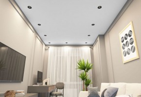 DK2120-BK Встраиваемый светильник, IP 20, 50 Вт, GU10, черный, алюминий в Урае - uray.ok-mebel.com | фото 6