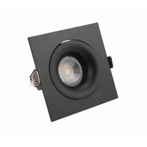 DK2121-BK Встраиваемый светильник, IP 20, 50 Вт, GU10, черный, алюминий в Урае - uray.ok-mebel.com | фото