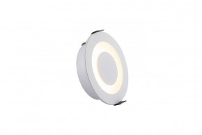 DK2500-WH Встраиваемый светильник, IP 20, 5 Вт, LED 3000, белый, алюминий в Урае - uray.ok-mebel.com | фото