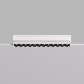 DK2532-WB Встраиваемый светильник SPACE со светодиодом под шпатлевку L240mm 220V 20W 38° 4000К IP20 белый/черный алюминий в Урае - uray.ok-mebel.com | фото 3