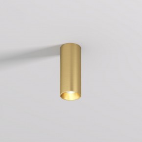 DK2615-SB Накладной светильник SHINE TUBE со светодиодом, D45*H115, IP20, 3000К, 7W, RA?90, сатинированная латунь, алюминий в Урае - uray.ok-mebel.com | фото