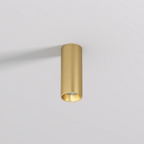 DK2615-SB Накладной светильник SHINE TUBE со светодиодом, D45*H115, IP20, 3000К, 7W, RA?90, сатинированная латунь, алюминий в Урае - uray.ok-mebel.com | фото 2