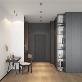 DK2615-SB Накладной светильник SHINE TUBE со светодиодом, D45*H115, IP20, 3000К, 7W, RA?90, сатинированная латунь, алюминий в Урае - uray.ok-mebel.com | фото 4