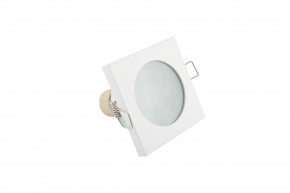 DK3014-WH Встраиваемый светильник влагозащ., IP 44, 50 Вт, GU10, белый, алюминий в Урае - uray.ok-mebel.com | фото 4