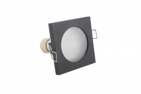 DK3015-BK Встраиваемый светильник влагозащ., IP 44, 50 Вт, GU10, черный, алюминий в Урае - uray.ok-mebel.com | фото 4