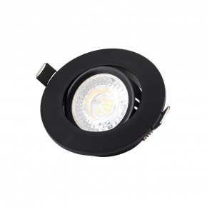 DK3020-BK Встраиваемый светильник, IP 20, 10 Вт, GU5.3, LED, черный, пластик в Урае - uray.ok-mebel.com | фото 2