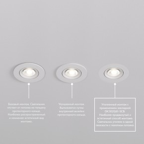 DK3020-WH Встраиваемый светильник, IP 20, 10 Вт, GU5.3, LED, белый, пластик в Урае - uray.ok-mebel.com | фото 6