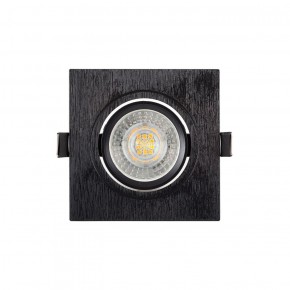 DK3021-BK Встраиваемый светильник, IP 20, 10 Вт, GU5.3, LED, черный, пластик в Урае - uray.ok-mebel.com | фото 1