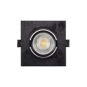 DK3021-BK Встраиваемый светильник, IP 20, 10 Вт, GU5.3, LED, черный, пластик в Урае - uray.ok-mebel.com | фото