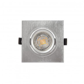 DK3021-CM Встраиваемый светильник, IP 20, 10 Вт, GU5.3, LED, серый, пластик в Урае - uray.ok-mebel.com | фото 1