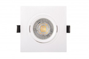 DK3021-WH Встраиваемый светильник, IP 20, 10 Вт, GU5.3, LED, белый, пластик в Урае - uray.ok-mebel.com | фото 2