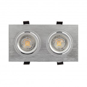 DK3022-CM Встраиваемый светильник, IP 20, 10 Вт, GU5.3, LED, серый, пластик в Урае - uray.ok-mebel.com | фото