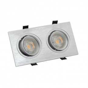 DK3022-CM Встраиваемый светильник, IP 20, 10 Вт, GU5.3, LED, серый, пластик в Урае - uray.ok-mebel.com | фото 2