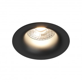 DK3024-BK Встраиваемый светильник, IP 20, 10 Вт, GU5.3, LED, черный, пластик в Урае - uray.ok-mebel.com | фото