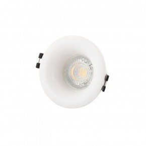 DK3024-WH Встраиваемый светильник, IP 20, 10 Вт, GU5.3, LED, белый, пластик в Урае - uray.ok-mebel.com | фото 1