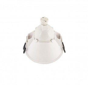 DK3026-WG Встраиваемый светильник, IP 20, 10 Вт, GU5.3, LED, белый/золотой, пластик в Урае - uray.ok-mebel.com | фото 3
