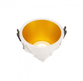 DK3026-WG Встраиваемый светильник, IP 20, 10 Вт, GU5.3, LED, белый/золотой, пластик в Урае - uray.ok-mebel.com | фото 4