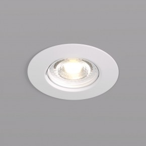 DK3028-WH Встраиваемый светильник, IP 20, 10 Вт, GU5.3, LED, белый, пластик в Урае - uray.ok-mebel.com | фото