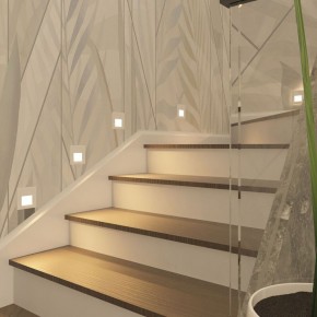 DK3050-WH Светильник встраиваемый в стену, IP 20, LED 3000, 1 Вт, белый, пластик в Урае - uray.ok-mebel.com | фото 9
