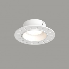 DK3055-WH Встраиваемый светильник, IP 20, 10 Вт, GU5.3, LED, белый, пластик в Урае - uray.ok-mebel.com | фото