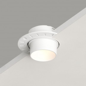 DK3056-WH Встраиваемый светильник под шпатлевку, IP20, до 15 Вт, LED, GU5,3, белый, пластик в Урае - uray.ok-mebel.com | фото 2