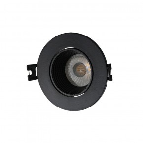 DK3061-BK Встраиваемый светильник, IP 20, 10 Вт, GU5.3, LED, черный/черный, пластик в Урае - uray.ok-mebel.com | фото