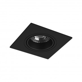 DK3071-BK Встраиваемый светильник, IP 20, 10 Вт, GU5.3, LED, черный/черный, пластик в Урае - uray.ok-mebel.com | фото 6