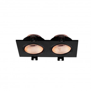 DK3072-BBR Встраиваемый светильник, IP 20, 10 Вт, GU5.3, LED, черный/бронзовый, пластик в Урае - uray.ok-mebel.com | фото 2