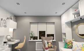 DK3072-BK+WH Встраиваемый светильник, IP 20, 10 Вт, GU5.3, LED, черный/белый, пластик в Урае - uray.ok-mebel.com | фото 2