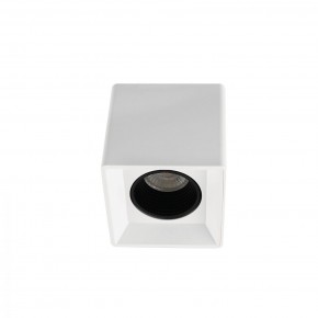 DK3080-WH+BK Светильник накладной IP 20, 10 Вт, GU5.3, LED, белый/черный, пластик в Урае - uray.ok-mebel.com | фото