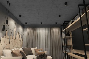 DK3090-BK+CH Светильник накладной IP 20, 10 Вт, GU5.3, LED, черный/хром, пластик в Урае - uray.ok-mebel.com | фото 2