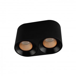 DK3096-BK+BR Светильник накладной IP 20, 10 Вт, GU5.3, LED, черный/бронзовый, пластик в Урае - uray.ok-mebel.com | фото