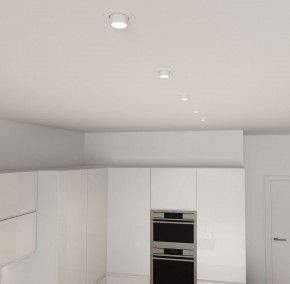 DK3120-WH Встраиваемый светильник, IP20, до 15 Вт, LED, GU5,3, белый, пластик в Урае - uray.ok-mebel.com | фото 6