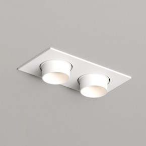 DK3122-WH Встраиваемый светильник, IP20, до 15 Вт, LED, GU5,3, белый, пластик в Урае - uray.ok-mebel.com | фото