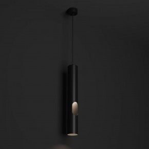 DK4045-BK Подвесной светильник, с декоративным вырезом, IP 20, до 15 Вт, LED, GU10, черный, алюминий в Урае - uray.ok-mebel.com | фото 2