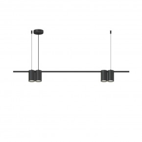 DK4061-BK Подвесной светильник ORBIT, IP20, 4xGU10 LED до 15 Вт, черный матовый, алюминий в Урае - uray.ok-mebel.com | фото 3