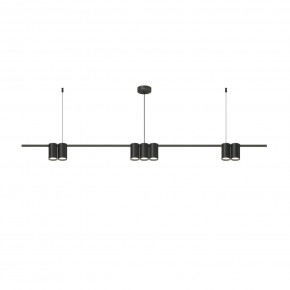 DK4063-BK Подвесной светильник ORBIT, IP20, 7xGU10 LED до 15 Вт, черный матовый, алюминий в Урае - uray.ok-mebel.com | фото 3