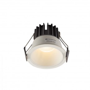 DK4400-WH Встраиваемый светильник, IP 20, 7 Вт, LED 3000, белый, алюминий в Урае - uray.ok-mebel.com | фото