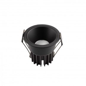DK4500-BK Встраиваемый светильник, IP 20, 12 Вт, LED 3000, черный, алюминий в Урае - uray.ok-mebel.com | фото