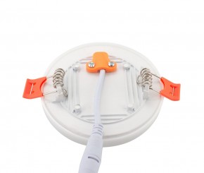 DK4604-WW Встраиваемый светильник, IP 20, 18 Вт, LED 3000, белый, пластик в Урае - uray.ok-mebel.com | фото 5