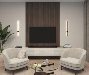 DK5012-BK Бра 800 мм, 3000К, IP20, 7 Вт, черный, алюминий в Урае - uray.ok-mebel.com | фото 5