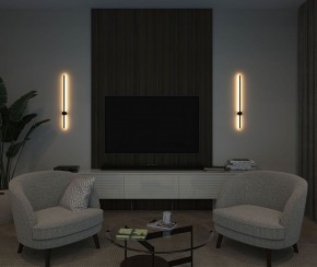 DK5012-BK Бра 800 мм, 3000К, IP20, 7 Вт, черный, алюминий в Урае - uray.ok-mebel.com | фото 6