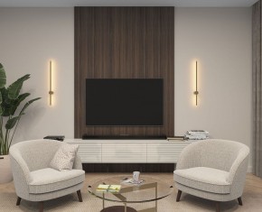 DK5012-SG Бра 800 мм, 3000К, IP20,7 Вт, матовое золото в Урае - uray.ok-mebel.com | фото 5