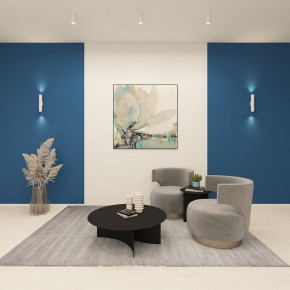 DK5022-WH Настенный светильник, IP20, до 15 Вт, LED, 2xGU10, белый, алюминий в Урае - uray.ok-mebel.com | фото 4