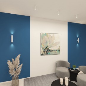 DK5022-WH Настенный светильник, IP20, до 15 Вт, LED, 2xGU10, белый, алюминий в Урае - uray.ok-mebel.com | фото 5