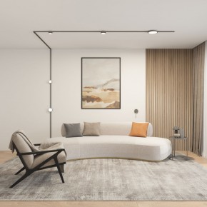 DK5072-DN Бра SHINE WALL со светодиодом, D104*H68, IP20, 3000К, 3W, RA?90, темный никель, алюминий в Урае - uray.ok-mebel.com | фото 5