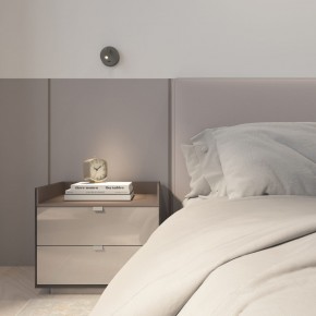DK5072-DN Бра SHINE WALL со светодиодом, D104*H68, IP20, 3000К, 3W, RA?90, темный никель, алюминий в Урае - uray.ok-mebel.com | фото 9