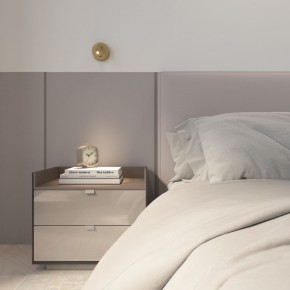 DK5072-SB Бра SHINE WALL со светодиодом, D104*H68, IP20, 3000К, 3W, RA?90, сатинированная латунь, алюминий в Урае - uray.ok-mebel.com | фото 9