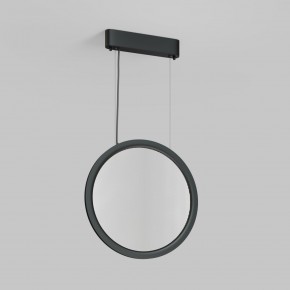 DK6604-BK Подвесной вертикальный светильник Veil со светодиодом H1500 d450 220V 36W 3000-6000K IP20 черный алюминий в Урае - uray.ok-mebel.com | фото 2
